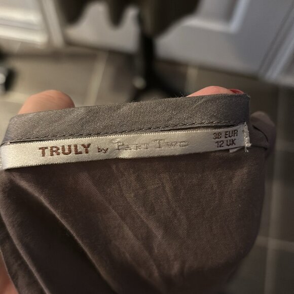 Truly by Part Two Butterfly Silk Blend Dress with Slip - Picture 8 of 8